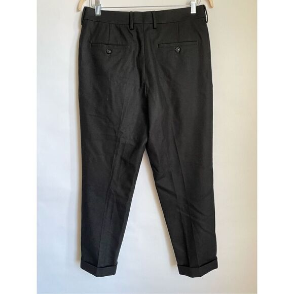 AMI PARIS Men's Turn-up Hem Wool Trousers Size 40/M - Picture 4 of 6